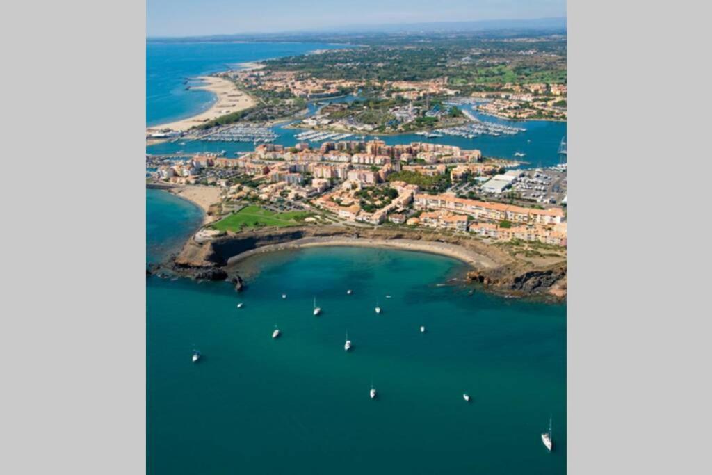Studio Avec Climatisation Wifi Parking Piscine Agde Exterior foto